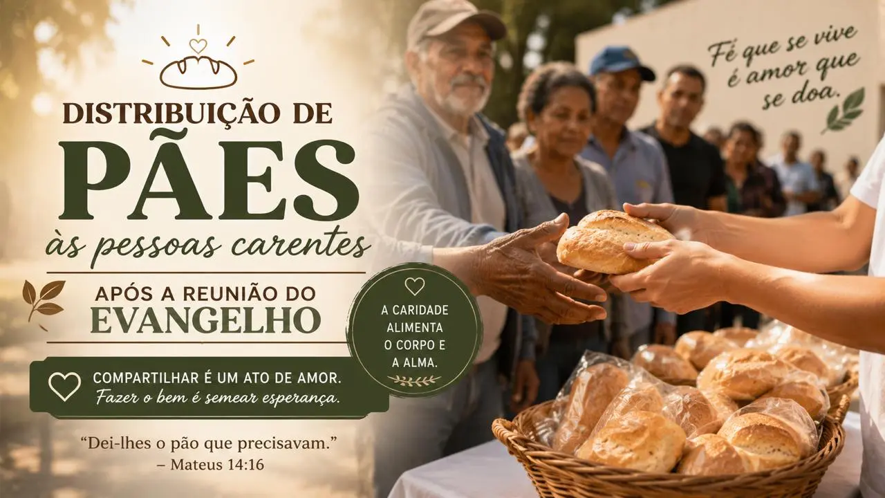 Distribuição de Pães à Sombra do Abacateiro