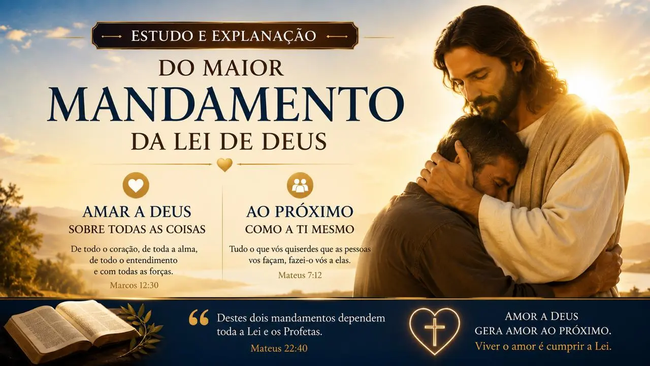 Estudo e Explanação do Maior Mandamento da Lei de Deus